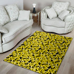 Peeled Banana Pattern Print Area Rug