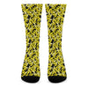 Peeled Banana Pattern Print Crew Socks