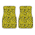 Peeled Banana Pattern Print Front Car Floor Mats