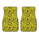 Peeled Banana Pattern Print Front Car Floor Mats