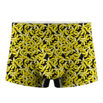 Peeled Banana Pattern Print Men's Boxer Briefs