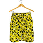 Peeled Banana Pattern Print Men's Shorts