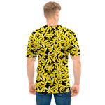 Peeled Banana Pattern Print Men's T-Shirt