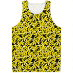 Peeled Banana Pattern Print Men's Tank Top