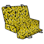 Peeled Banana Pattern Print Pet Car Back Seat Cover