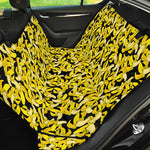 Peeled Banana Pattern Print Pet Car Back Seat Cover