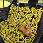 Peeled Banana Pattern Print Pet Car Back Seat Cover
