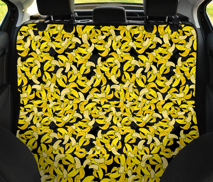 Peeled Banana Pattern Print Pet Car Back Seat Cover