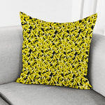 Peeled Banana Pattern Print Pillow Cover