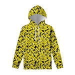 Peeled Banana Pattern Print Pullover Hoodie
