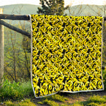 Peeled Banana Pattern Print Quilt