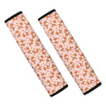 Pembroke Welsh Corgi Pattern Print Car Seat Belt Covers