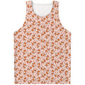 Pembroke Welsh Corgi Pattern Print Men's Tank Top