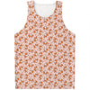 Pembroke Welsh Corgi Pattern Print Men's Tank Top