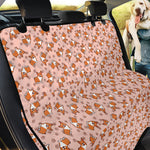 Pembroke Welsh Corgi Pattern Print Pet Car Back Seat Cover