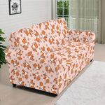 Pembroke Welsh Corgi Pattern Print Sofa Cover