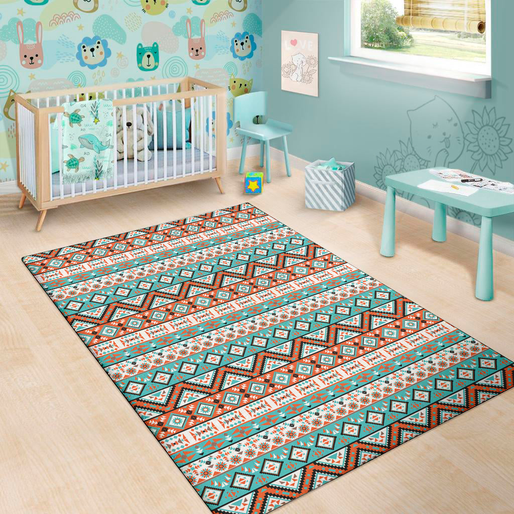 Pendleton Navajo Geometric Pattern Print Area Rug