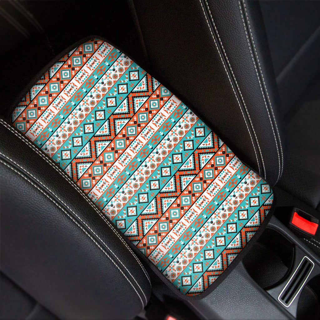 Pendleton Navajo Geometric Pattern Print Car Center Console Cover