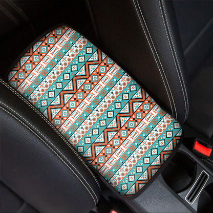 Pendleton Navajo Geometric Pattern Print Car Center Console Cover