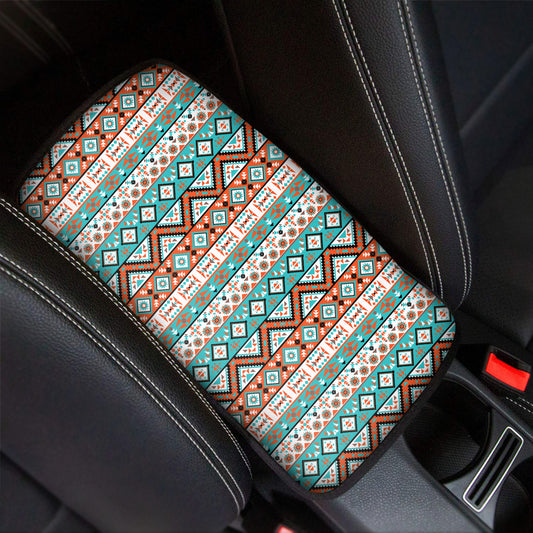 Pendleton Navajo Geometric Pattern Print Car Center Console Cover