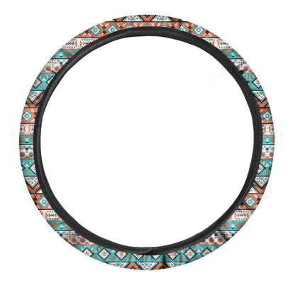 Pendleton Navajo Geometric Pattern Print Car Steering Wheel Cover