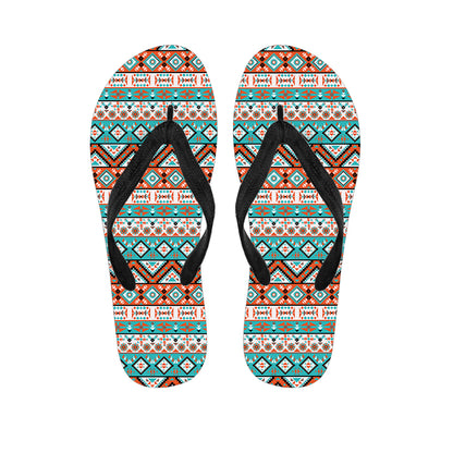 Pendleton Navajo Geometric Pattern Print Flip Flops