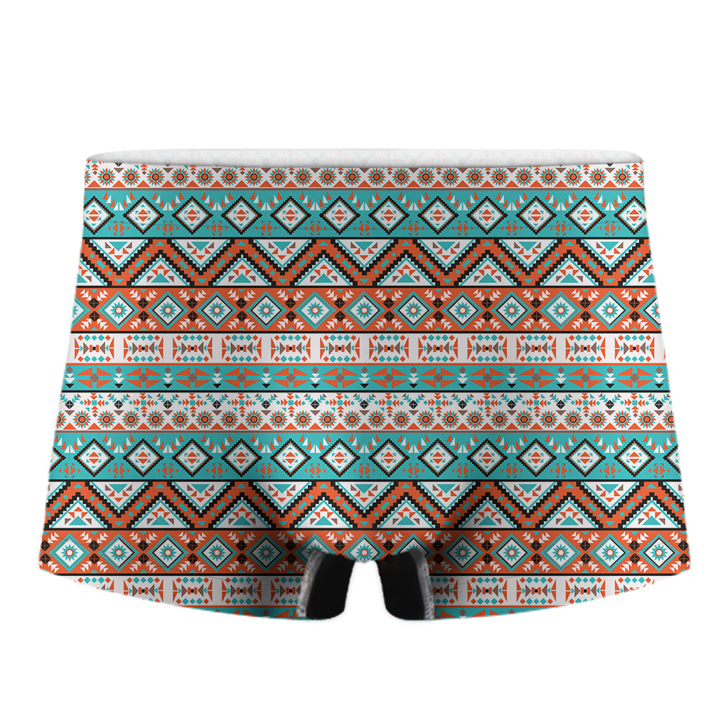 Pendleton Navajo Geometric Pattern Print Men's Boxer Briefs