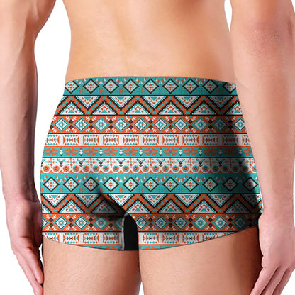 Pendleton Navajo Geometric Pattern Print Men's Boxer Briefs