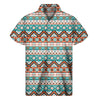 Pendleton Navajo Geometric Pattern Print Men's Short Sleeve Shirt