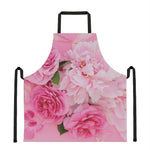 Peony And Rose Print Apron