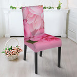 Peony And Rose Print Dining Chair Slipcover