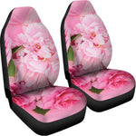 Peony And Rose Print Universal Fit Car Seat Covers