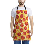 Pepperoni Pizza Print Apron