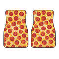 Pepperoni Pizza Print Front Car Floor Mats