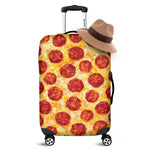 Pepperoni Pizza Print Luggage Cover