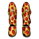 Pepperoni Pizza Print Muay Thai Shin Guard