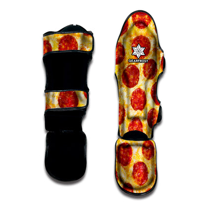 Pepperoni Pizza Print Muay Thai Shin Guard