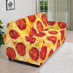 Pepperoni Pizza Print Sofa Cover