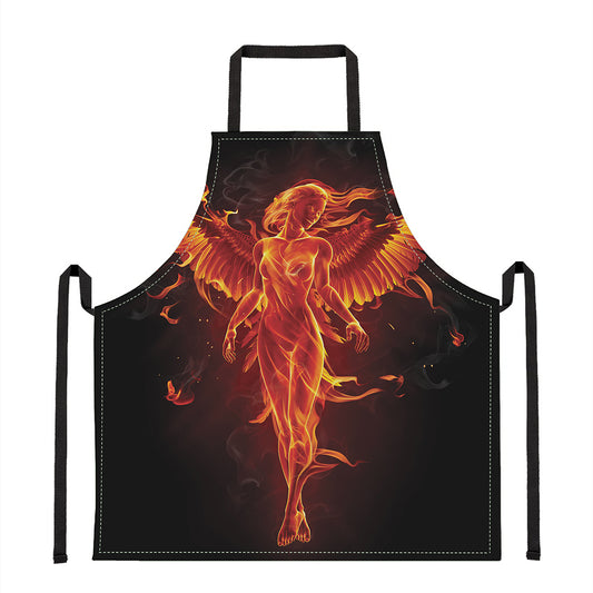 Phoenix Angel Print Apron