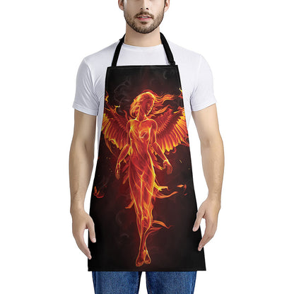 Phoenix Angel Print Apron