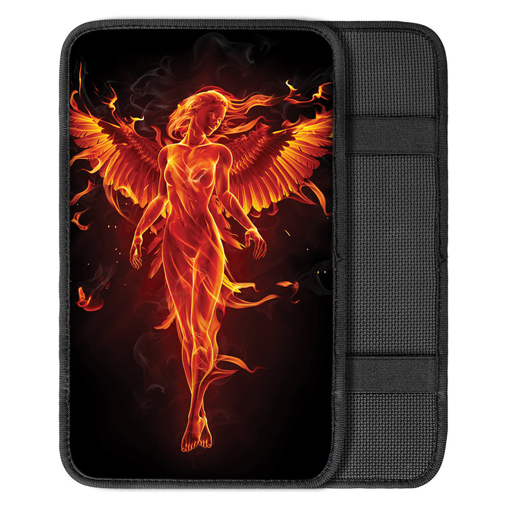 Phoenix Angel Print Car Center Console Cover