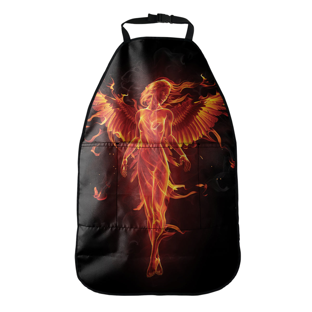Phoenix Angel Print Car Seat Organizers