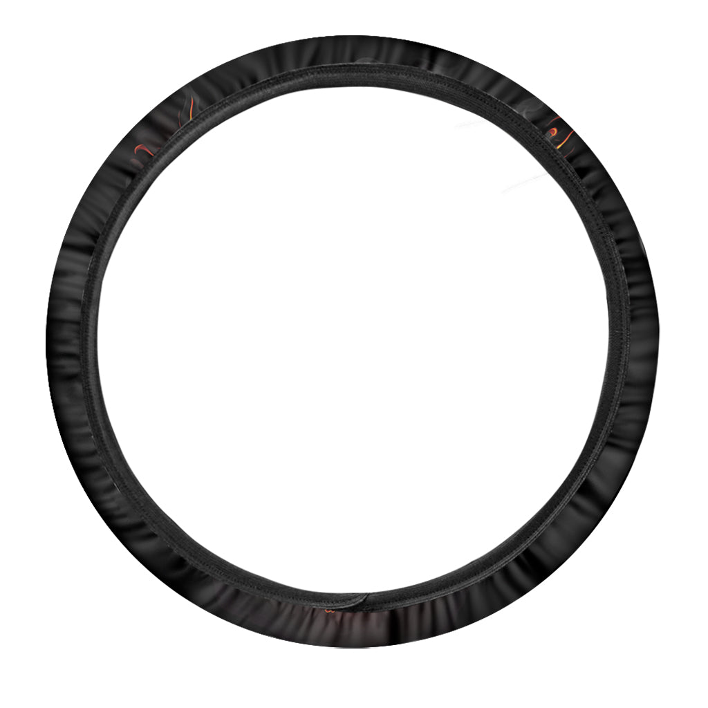 Phoenix Angel Print Car Steering Wheel Cover