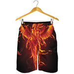 Phoenix Angel Print Men's Shorts
