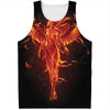 Phoenix Angel Print Men's Tank Top