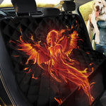 Phoenix Angel Print Pet Car Back Seat Cover