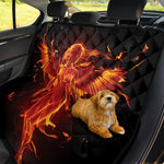 Phoenix Angel Print Pet Car Back Seat Cover