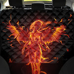 Phoenix Angel Print Pet Car Back Seat Cover