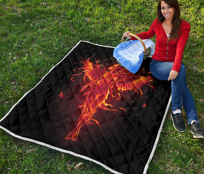 Phoenix Angel Print Quilt
