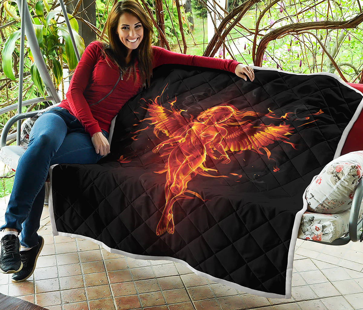Phoenix Angel Print Quilt